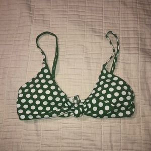 Polka Dot Aerie swimmie top